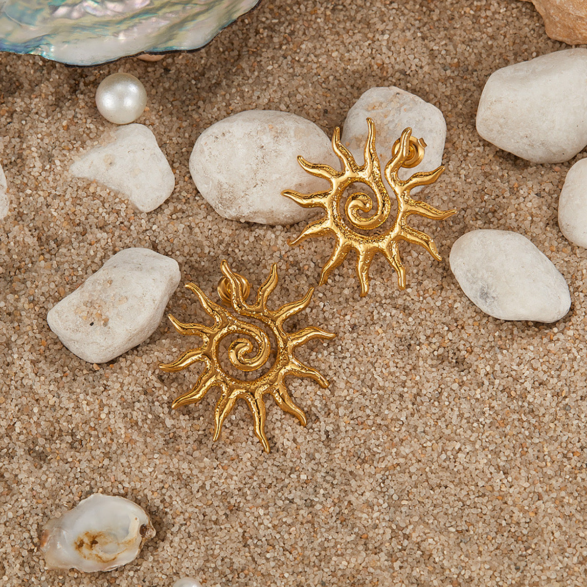 Sun Earrings