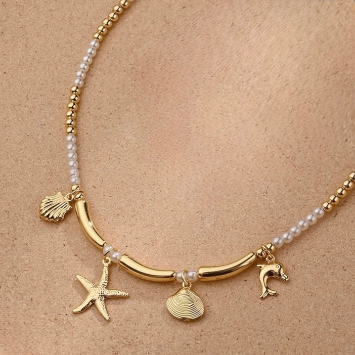 Summer pearls necklace