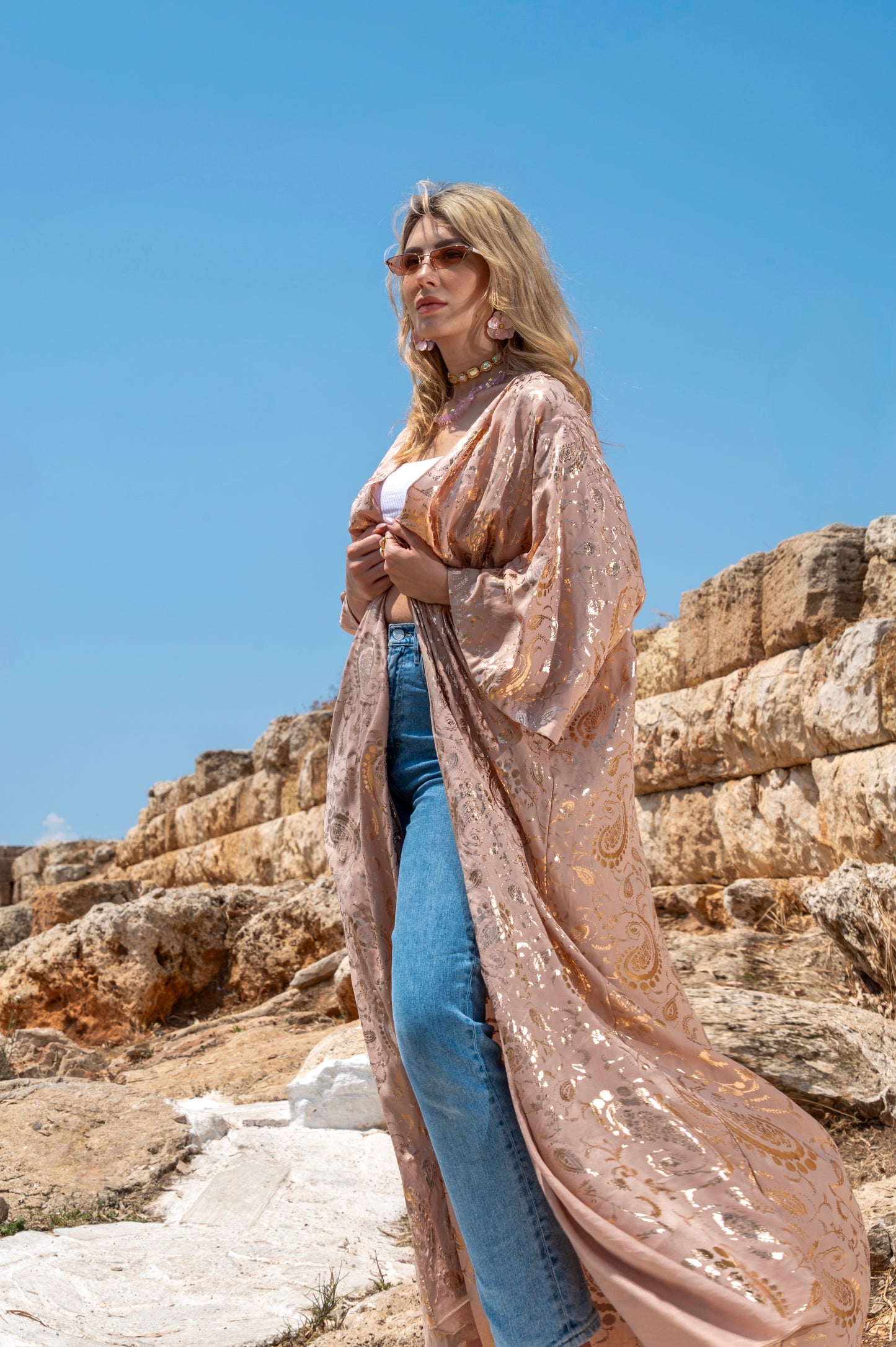 Pilos Kimono Dress