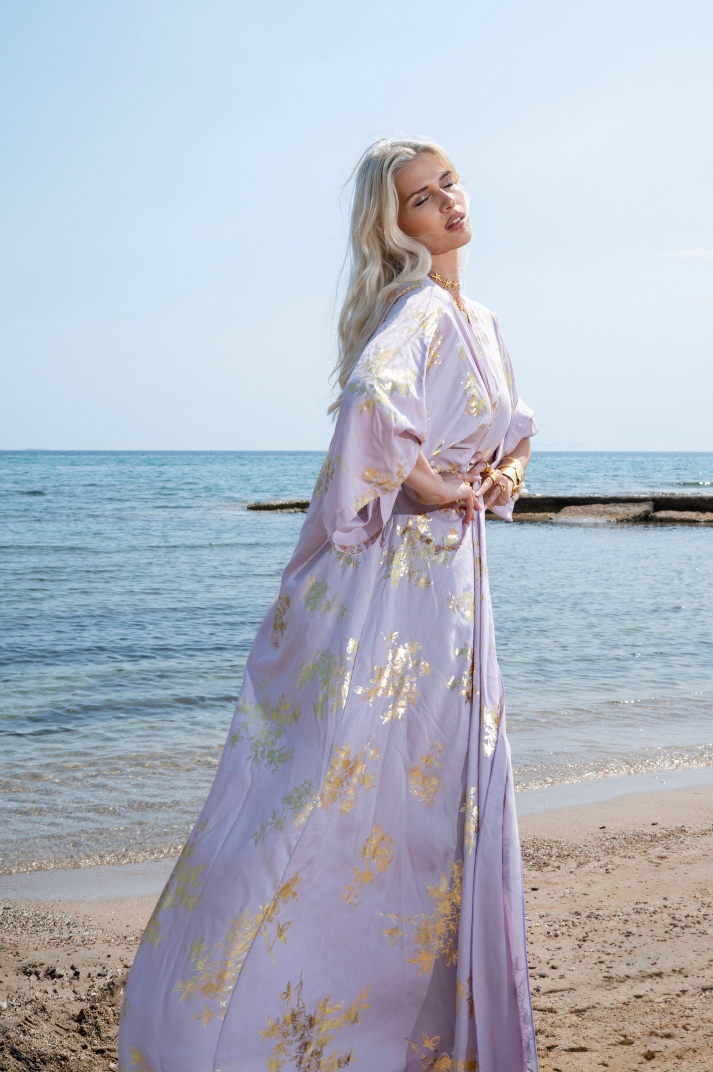 Kalimnos Kimono Dress