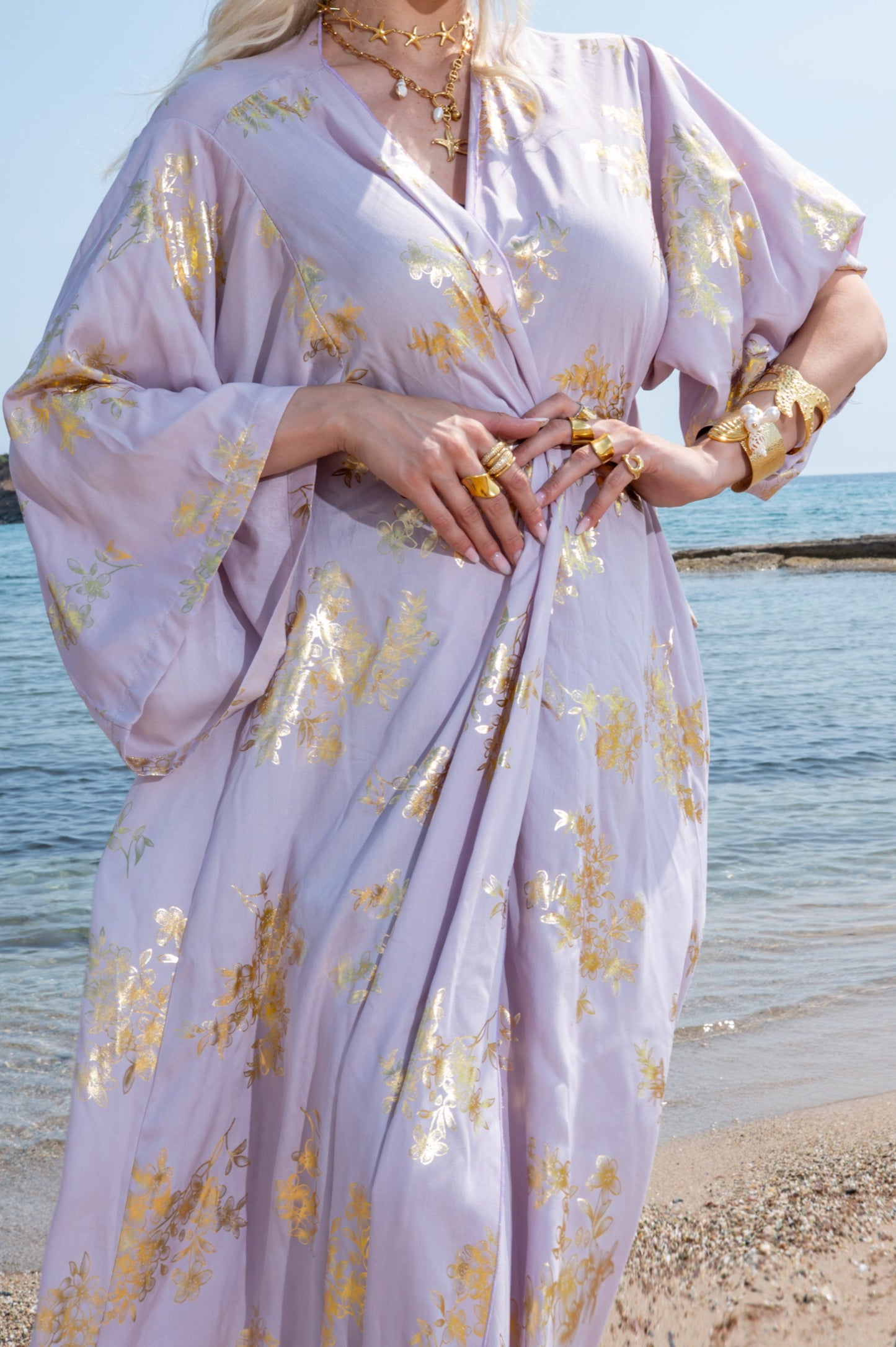 Kalimnos Kimono Dress