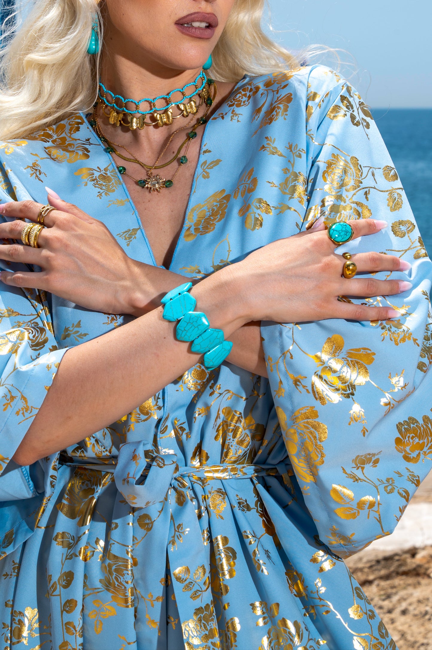 Serifos Kimono Dress