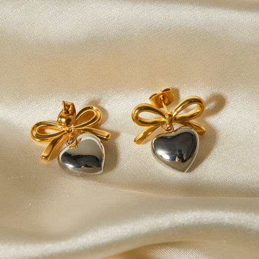 Bow earrings