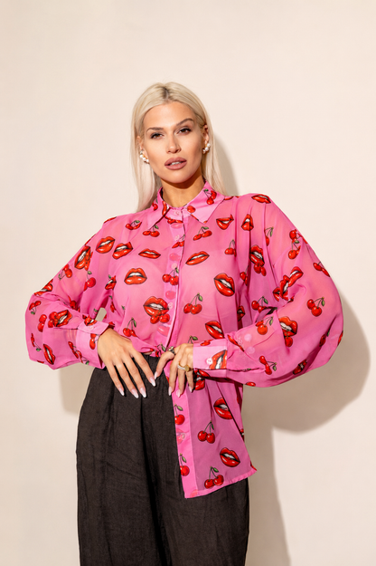 Kiss & Cherry Shirt