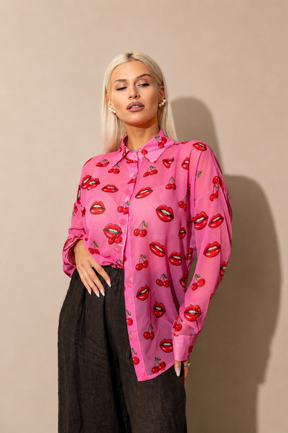 Kiss & Cherry Shirt
