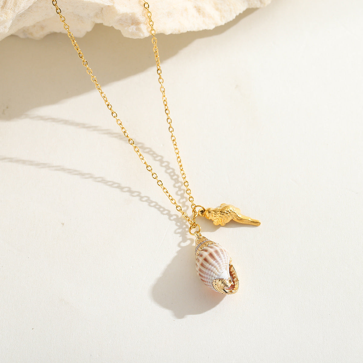 Seashell necklace