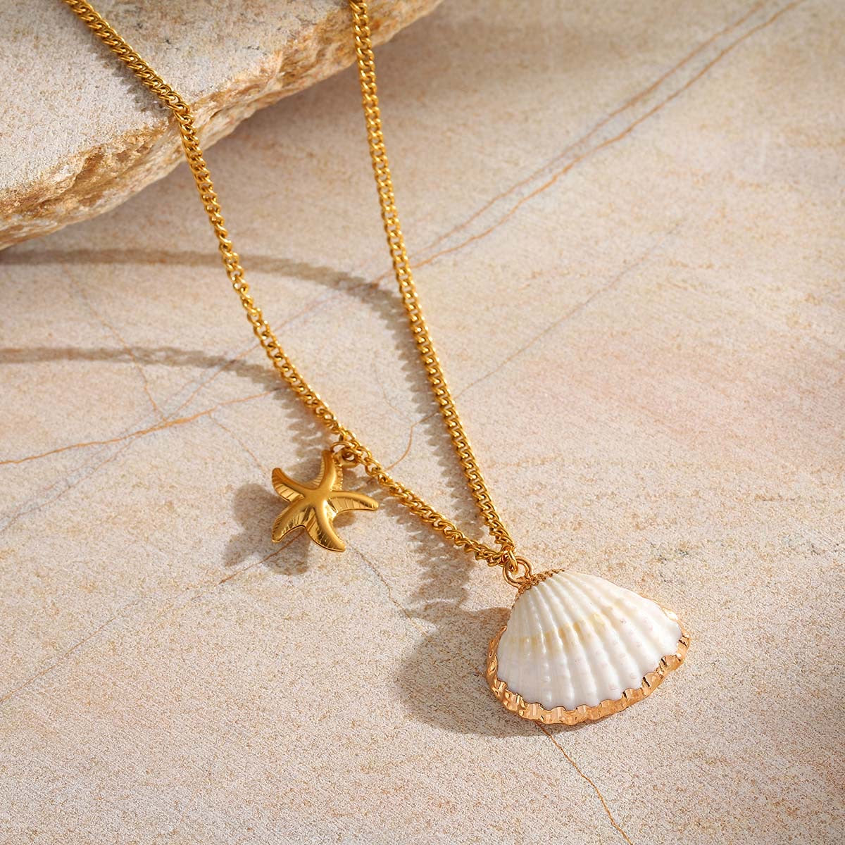 Seashell necklace