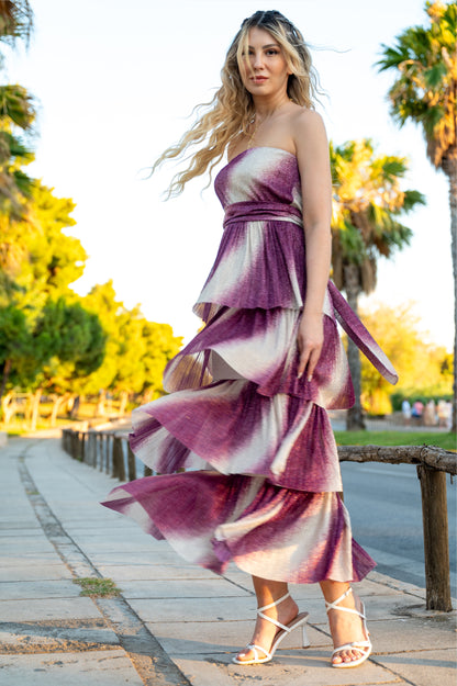 Klelia Purple Dress